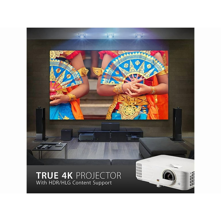 ViewSonic 4K UHD Projector PX748-4K, 4000 Lumens, 240 Hz, HDR