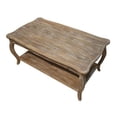 thumbnail image 5 of Alaterre Rustic Reclaimed Coffee Table with Curved Legs and Scalloped Edges, Driftwood, 5 of 5