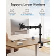 thumbnail image 2 of Soporte HUANUO Single para monitores de 13 a 32 pulgadas de hasta 8 kg, 2 of 7