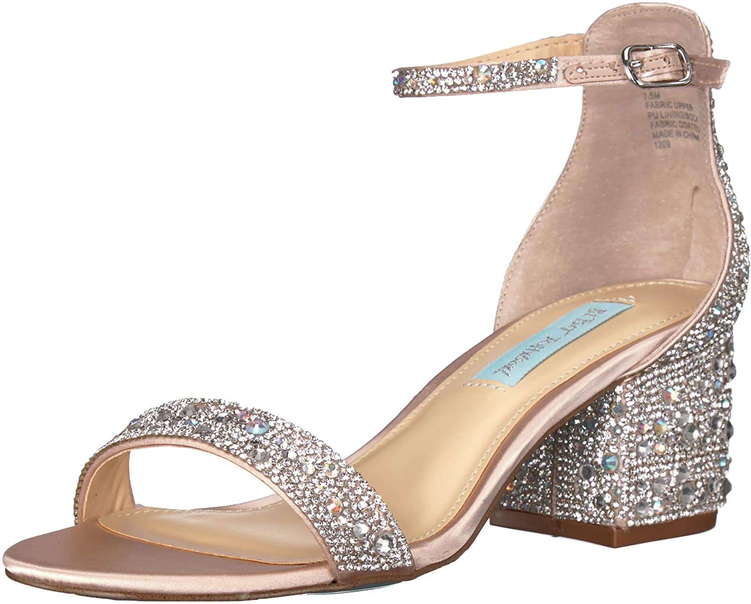 betsey johnson champagne heels