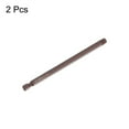 thumbnail image 3 of Uxcell T40 Magnetic Security Torx Screwdriver Bit 1/4" Hex Shank 4" Length, Red 2 Pack, 3 of 5