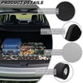 thumbnail image 6 of COEQINE Car Cargo Mat Heavy Duty Rear Trunk Liner Machine Washable Dog Cargo Protector Universal Size Protective Mat for SUV, Sedan, Truck, Aztec Highland Cow Sunflower, 6 of 7