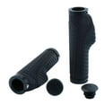 thumbnail image 3 of Empuñaduras cómodas de goma para empuñaduras de bloqueo antideslizantes para manillares que se ajustan a su Negro Cola Empuñaduras de manillar de bicicleta, 3 of 8