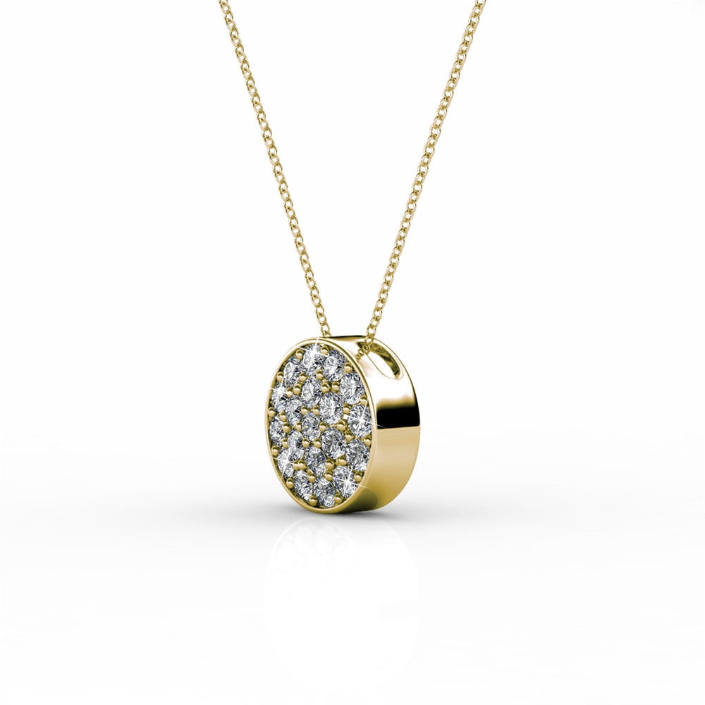 Cate & Chloe Nelly 18k Yellow Gold Plated Jewelry Set with Swarovski Crystals Gift for Women