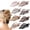 8PC+Neutral, variant on French Concord Hair Clips Claw - 8Pcs Side Slide Volume Clips for Women Girls Thick or Thin Hair