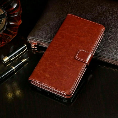 Leather Wallet Case For Samsung Galaxy S7, 3 Card Slots, Stander, Magnetic Closure Full Protection anti Slip Comfortable Flip Case.