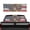 American Flag Buck Deer, variant on POLERO Wood US Flag Print Vinyl Truck Rear Window Decal, 66.9 x 22.4 Inch Perforated Weatherproof Car Rear Windshield Sunshade for Most Pickup Trucks
