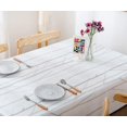 Wipe Clean Tablecloth Waterproof PVC Table Cover for Square Tables
