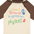 thumbnail image 4 of Inktastic Future Physicist Science Gift Boys or Girls Long Sleeve Baby Bodysuit, 4 of 5