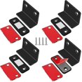 thumbnail image 1 of Pack of 4 Magnetic Catch Magnets for Cupboard Doors Ultra Thin L-Shaped Door Magnets Self-Adhesive for Furniture Cabinet Magnets Strong Magnetic Closu, 1 of 4