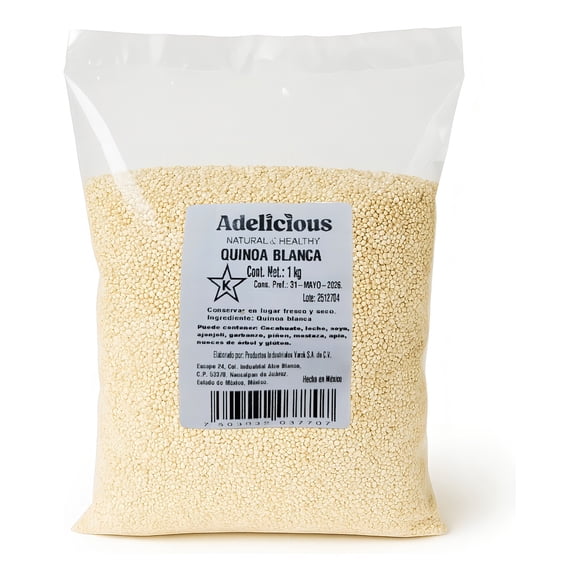 Quinoa Blanca 1kg Premium Natural Alta En Proteina Y Fibra