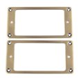 thumbnail image 1 of 2Pcs Electric Guitar Pickup Frame Zinc Alloy Humbucker Mounting  Set 2 X 2mm - Replacement Accessory, Easy To Install With Stability & Reliability, 1 of 8