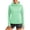 Z1-Green-sun shirts for women, variant on Hoodie Sun Shirts for Women UPF 50+ Turtleneck Long Sleeve Tshirts Solid Quick Dry Rashguard with Thumb Hole for Summer Hiking