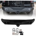 thumbnail image 2 of CCIYU Texture Black Front & Rear Bumper Compatible for Chevrolet Wrangler JK 2007-2018, 2 of 8
