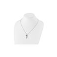 thumbnail image 2 of 1/4 Carat (Ctw) Blue & White Diamond Swirl Pendant Necklace in Sterling Silver with Chain, 2 of 4