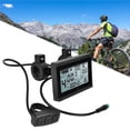thumbnail image 3 of Sonducket Medidor de pantalla LCD eléctrico de plástico KT-LCD3 con conector impermeable para modificación de bicicleta Ciclismo Sonducket OD003795-00, 3 of 6