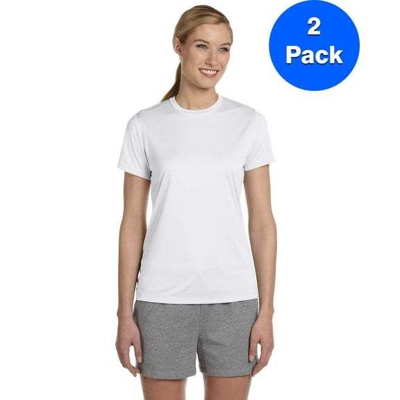 Womens 4 oz. Cool Dri T-Shirt 4830 (2 PACK)