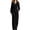 Black, variant on QSXADF Fall 2 Piece Sweatsuits Women Casual Tracksuit Set Puff Sleeve Long Sleeve Top Pants Set Fashion Casual Daily Women Fall Winter Outfits