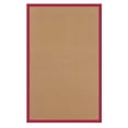 thumbnail image 2 of Contemporary Home Living 1.75' x 2.75' Tufted Wool Area Throw Rug - Beige and Red, 2 of 5