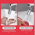 thumbnail image 5 of Deals Of The Day Clearance Prime 360° Rotating Faucet Circuit Breaker Water-saving Filter Stainless Steel Kitchen A, 5 of 5