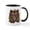 White/Black Inside, variant on CafePress - Sunflower Tiger Mugs - 11 oz Ceramic Mug - Novelty Coffee Tea Cup