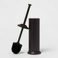 thumbnail image 3 of Metal Oil Rubbed Toilet Brush And Holder Set Bronze: Steel Construction, Reusable, 18.7" Height, 3 of 3