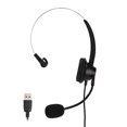thumbnail image 1 of H360DUSB Single Ear Business Headset Black Noise Reduction USB Business Headset for USB interface, 1 of 5