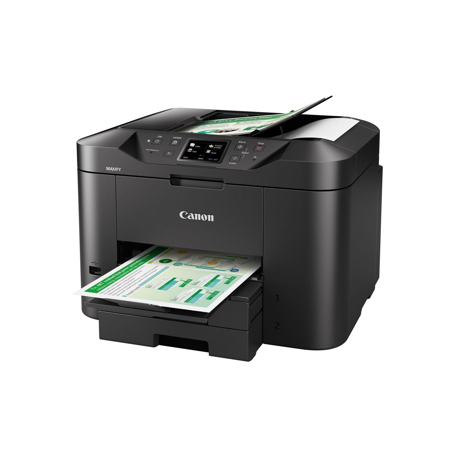 Canon Imprimante à jet d'encre tout-en-un MAXIFY MB2720 pour petit bureau / bureau à domicile