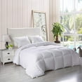 thumbnail image 2 of BedDecor 300 GSM 1Pcs Reversible Solid (White, Oversize King) 100% Egyptian Cotton Base Comforter, 2 of 8