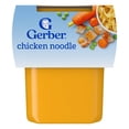 thumbnail image 3 of (2 pack) Gerber Stage 2 Baby Food, Meat & Vegetable Puree Meals, Variety Pack, 4 oz Tub (32 Pack), 3 of 40
