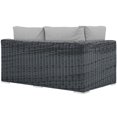 thumbnail image 2 of Modway Summon Outdoor Patio Sunbrella® Left Arm Loveseat, Multiple Colors, 2 of 3