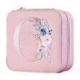 thumbnail image 2 of JingChun Jewelry Organizer Box, Pink, Small Jewelry Organizer for Women, Jewelry Travel Organizer, Ring Organizer Necklace Organizer Earring Organizer Box, 2 of 4