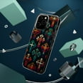 thumbnail image 4 of DistinctInk Clear Hybrid Case for Apple iPhone 14 Plus (6.7" Screen) - Vibrant Christian Crosses: Bold Contrast Patterns - Raised Bezel Screen Guard, 4 of 8