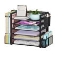 thumbnail image 1 of Organizador de archivos de escritorio Simple Trending de 6 niveles con soporte para archivos, 1 of 7