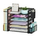 thumbnail image 1 of Organizador de archivos de escritorio Simple Trending de 6 niveles con soporte para archivos, 1 of 7