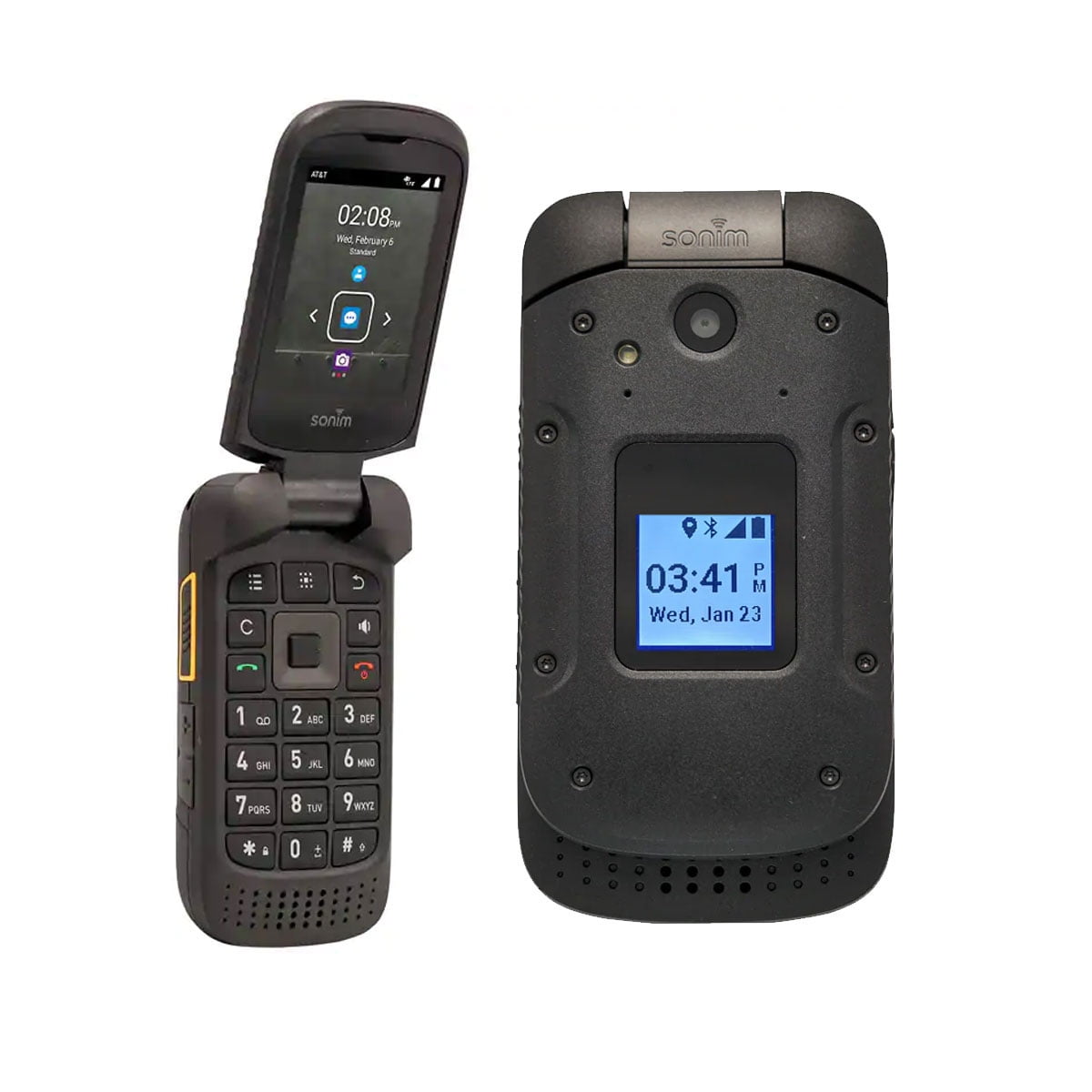 Sonim Xp3 Xp3800 Rugged Waterproof Black Sprint Unlocked Clamshell Phone Refurbished Walmart Com