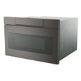 thumbnail image 3 of SHARP SMD2477AHC 24-Inch Microwave Drawer, 1.2 cu. ft., Black Stainless Steel, Hidden Controls, Sensor Cook, Defrost, Melt/Soften/Warm, Built In Ready, 3 of 12