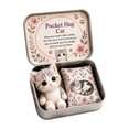 thumbnail image 2 of Pocket Hug Plush Doll Set with Metal Tin Box, Portable Mini Comfort Plush Companion, Sentimental Emotional Support Keepsake Gift for Friends & Family, 2 of 3