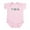 Petal Pink, variant on CafePress - Daddy's Little Anarchist Girl Infant Bodysuit - Baby Light Bodysuit, Size Newborn - 24 Months