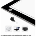 thumbnail image 5 of A4 LED tracing light box, USB-powered, suitable for artistic endeavours including tattoo transfer, painting, live streaming, sketching, animation, template creation, and diamond painting., 5 of 6