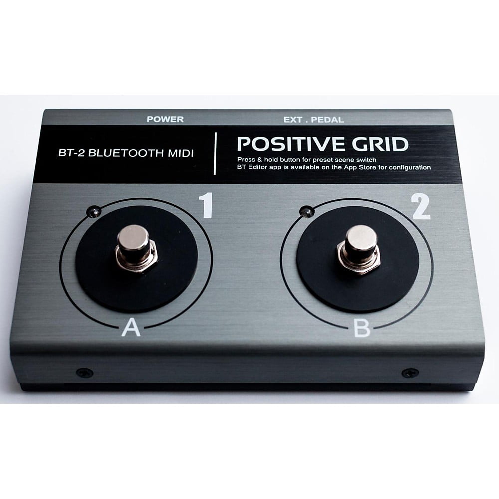 Positive Grid BT2 Bluetooth MIDI Footswitch