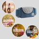 thumbnail image 4 of Organizador de cochecito de bebé, bolsa de almacenamiento universal para cochecito con 2 portavasos, 4 of 5