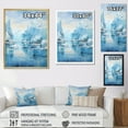 thumbnail image 4 of Designart "Blue Iceberg Arctic Euphony" Nautical & Beach Floater Framed Canvas Wall Art, 4 of 7