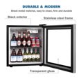 thumbnail image 4 of WANDOR Countertop Beverage Cooler Mini Fridge with Adjustable Shelf, 4 of 12