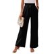 thumbnail image 3 of Pantalones de Salón Anchos para Mujer, Color Negro, Talla M, 3 of 8