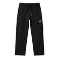 thumbnail image 3 of YABCSAZ Mens Cargo Pants Mid Rise Straight Leg Multi Pocket Breathable Casual Work Pants Cotton Blend Outdoor Joggers Streetwear Trousers with Pockets for Men, 3 of 8