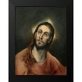 thumbnail image 2 of El Greco 19x24 Black Modern Framed Museum Art Print Titled - Christ in Prayer, 2 of 5