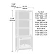 thumbnail image 3 of Sauder Select Library Fireplace, Mystic Oak, 427373, 3 of 9