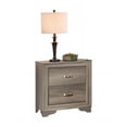 thumbnail image 3 of Cterwk Modern 2 Drawers Nightstand Wooden Bedside Table for Bedroom, Living Room, 3 of 10