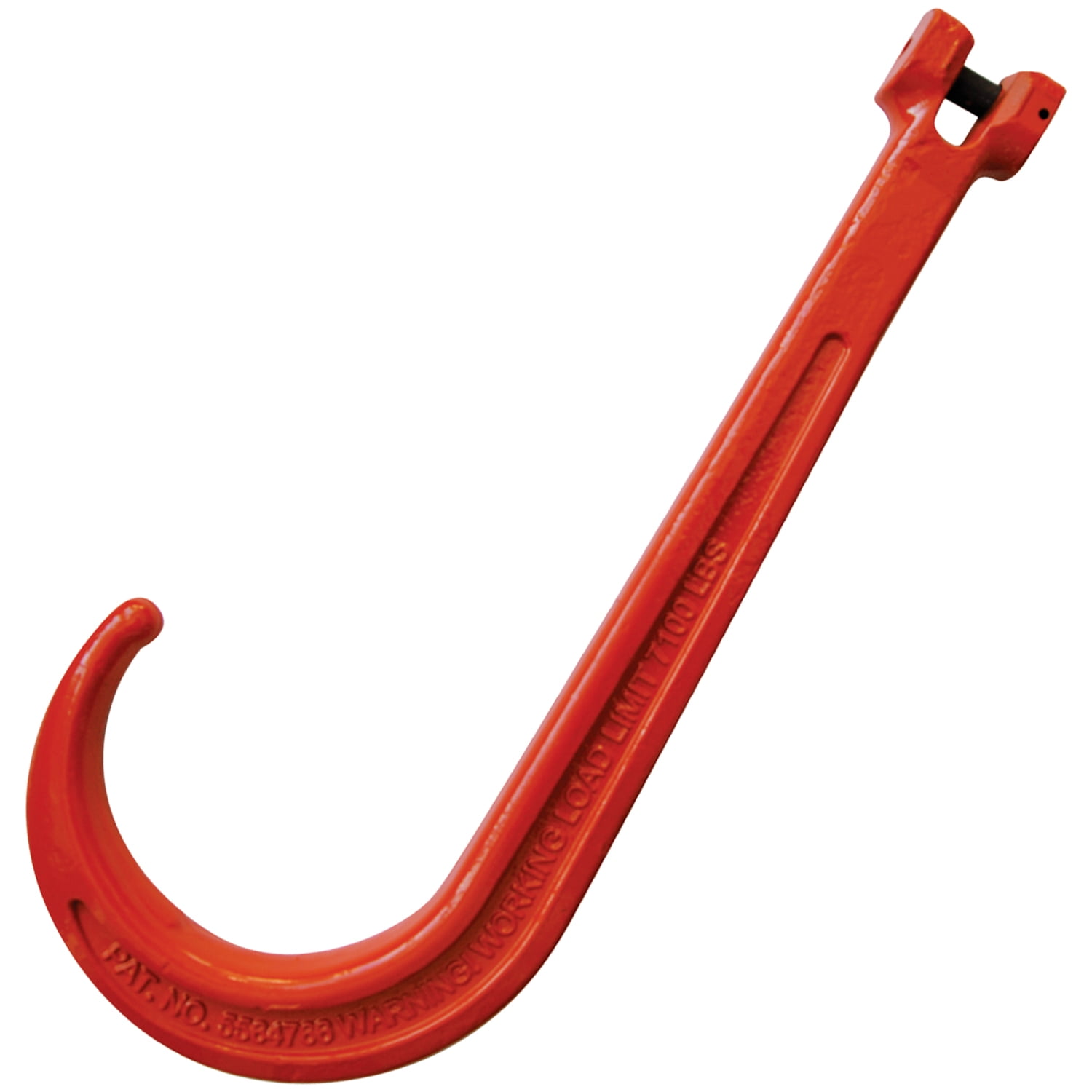 VULCAN Alloy Tow Chain - Forged Long J Hook - G80 - 3/8 inch x 10 foot - PROSeries - 7,100 Lbs SWL